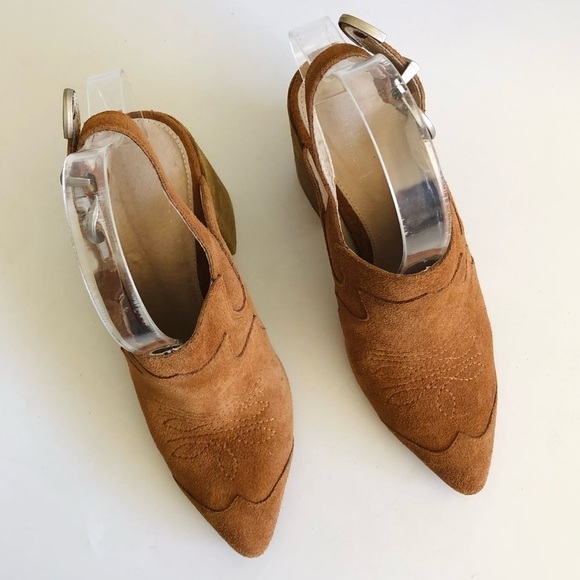 Shellys London Donna Western Slingback Booties - Picture 4 of 16